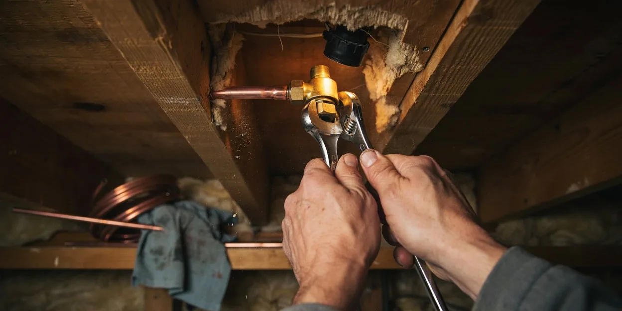 Burst Pipe Water Damage in San Marcos, TX